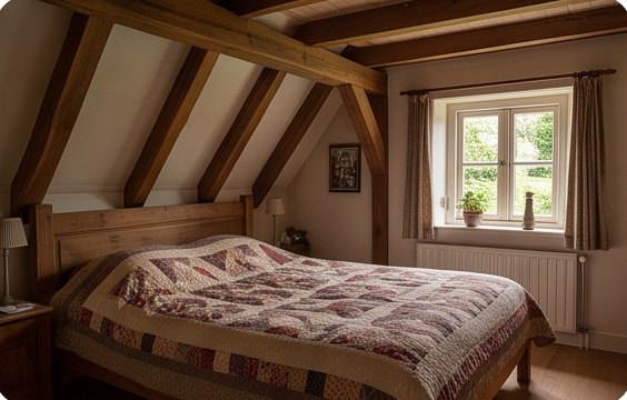 Zolderkamer het Hooihuis